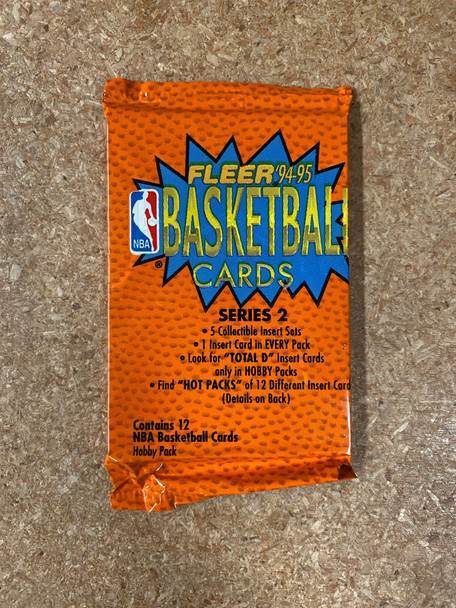 1994/95 Fleer Series 2 Basketball Hobby Pack