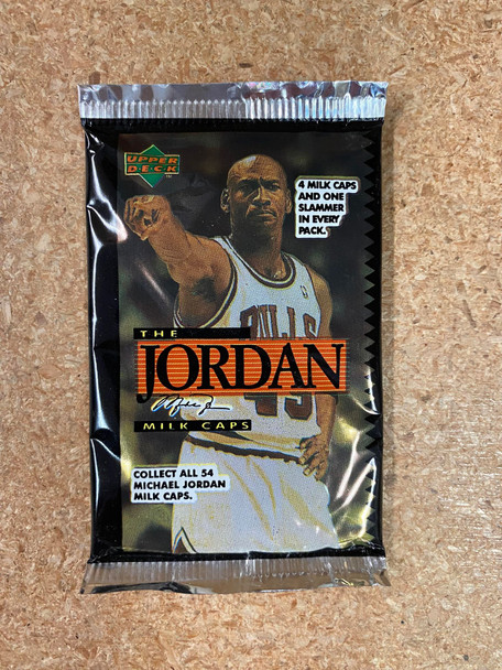 1995 Upper Deck Jordan Milk  Caps Pogs Basketball Pack