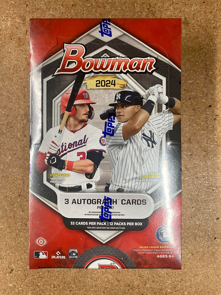 2024 Bowman Baseball Jumbo Box