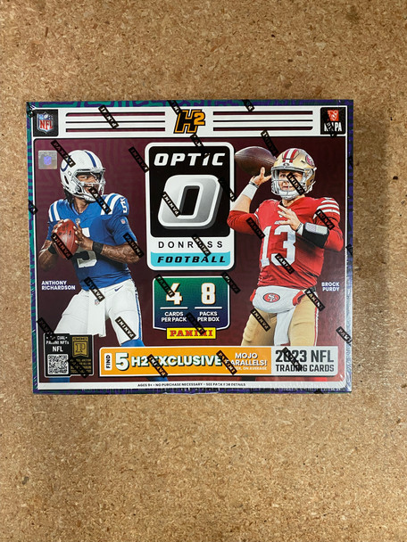 2023 Panini Donruss Optic Football H2 Box