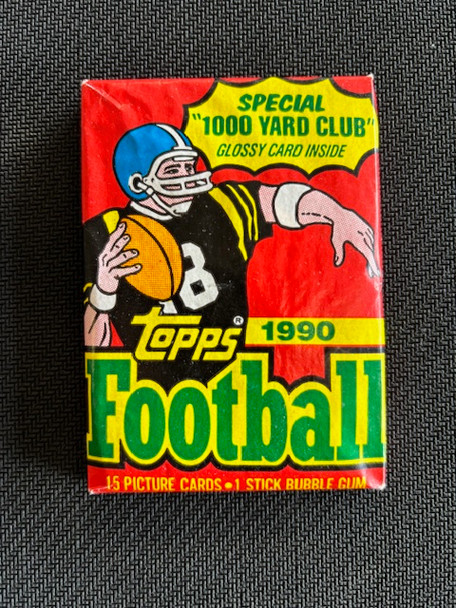 1990 Topps Football Hobby pack