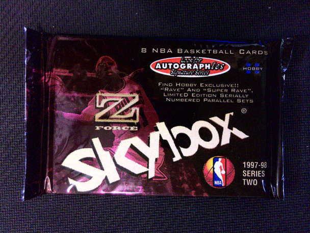 1997/98 Skybox Z Force Series 2 Basketball Hobby Pack