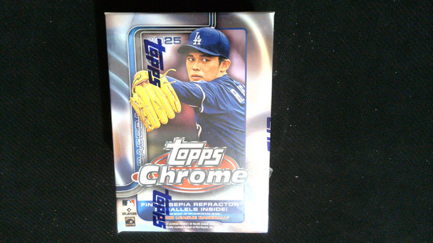 2025 Topps Chrome Baseball Blaster Box