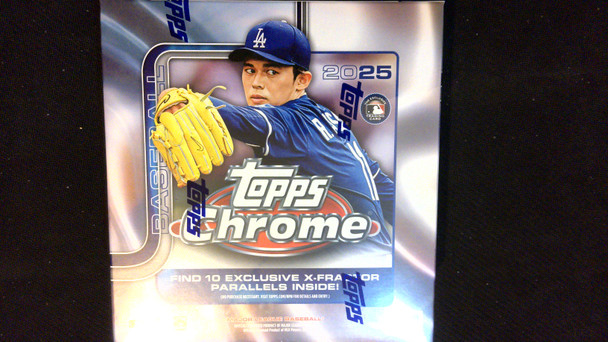 2025 Topps Chrome Baseball Mega Box