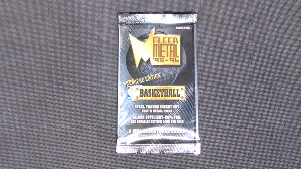 1995/96 Fleer Metal Premiere Edition Basketball Retail Pack