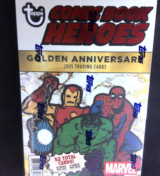 2025 Topps Marvel Comic Book Heroes 1975 Golden Anniversary Box 2025 Topps Marvel Comic Book Heroes 1975 Golden Anniversary Box