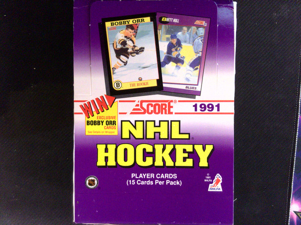 1991-92 Score Series 1 Hockey Hobby Box