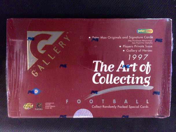 1997 Topps Gallery Hobby Football Box