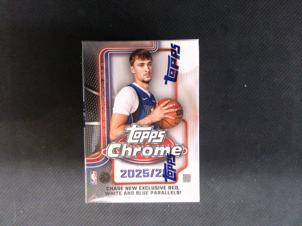 2025/26 Topps Chrome Basketball 7-Pack Blaster Box
