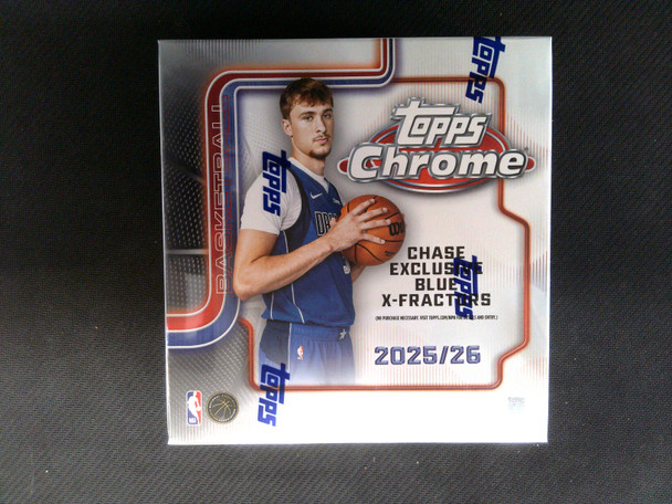 2025/26 Topps Chrome Basketball Mega Box