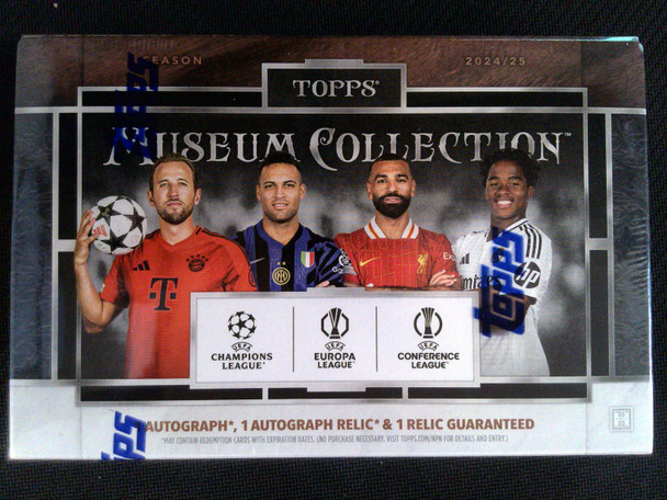 2024/25 Topps UEFA Club Competitions Museum Collection Soccer Hobby Box