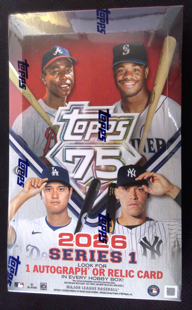 2026 Topps Series 1 Baseball Hobby Box