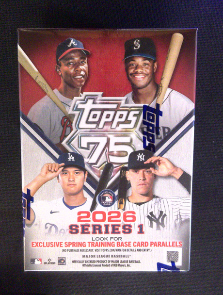 2026 Topps Series 1 Baseball Blaster Box