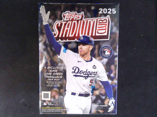 2025 Topps Stadium Club Baseball Blaster Box