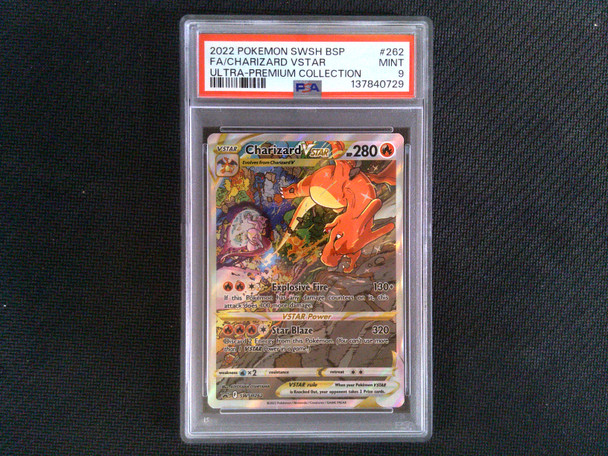 PSA 9 Charizard VSTAR #262
