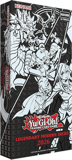 Yugioh- Legendary Modern Decks: Box Set