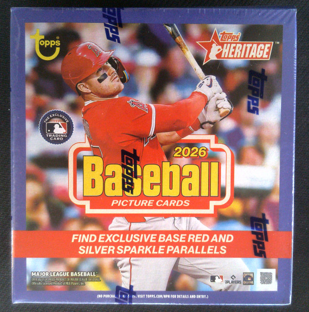 2026 Topps Heritage Baseball Mega Box