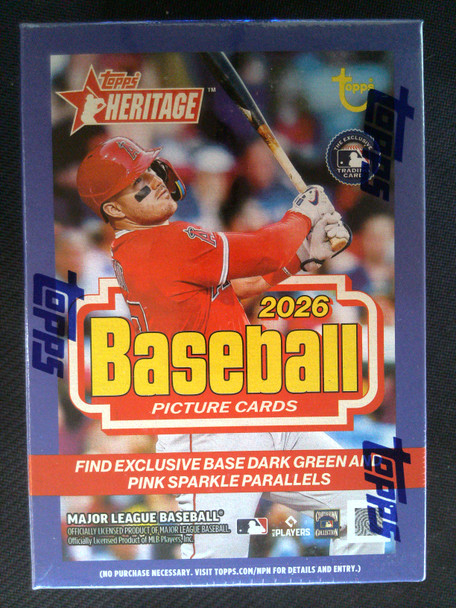 2026 Topps Heritage Baseball Blaster Box