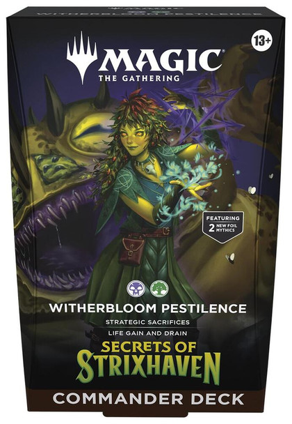 MTG: Secrets of Strixhaven Commander Deck - Witherbloom Pestilence