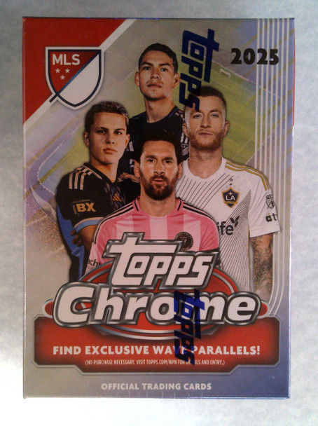 2025 Topps MLS Chrome Soccer Blaster Box