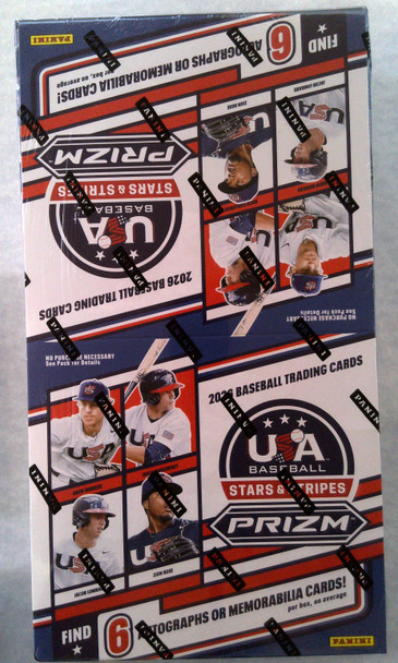 2026 Panini USA Stars & Stripes Prizm Baseball Hobby Box