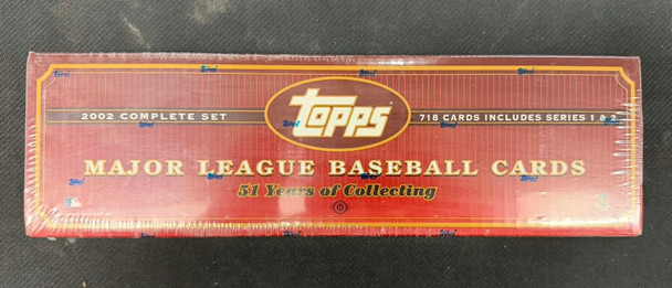 2002 Topps Factory Baseball Set Hobby Sealed
