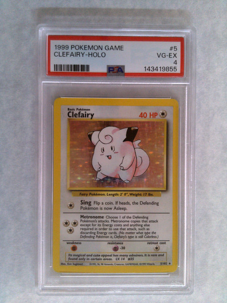 Pokemon: PSA 4 Clefairy Base Set #5