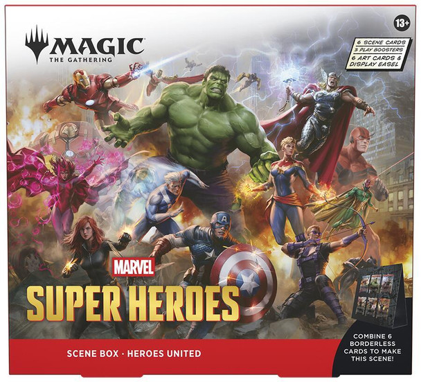 MTG: Marvel Super Heroes Scene Box - Heroes United
