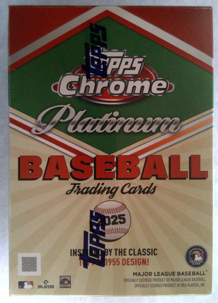 2025 Topps Chrome Platinum Baseball Blaster Box