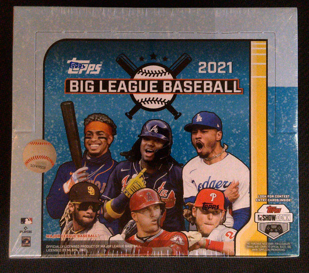 2021 Topps Big League Baseball Hobby Box