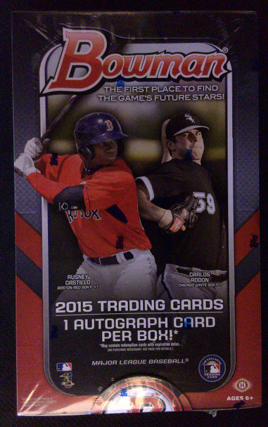 2015 Bowman Baseball Hobby Box