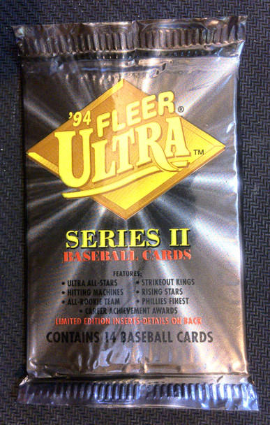 1994 Fleer Ultra Series 2 Baseball Pack