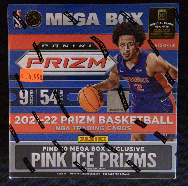 2021/22 Panini Prizm Basketball Pink Ice Mega Box