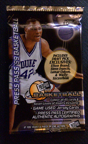 1999/00 PressPass Basketball Hobby Pack