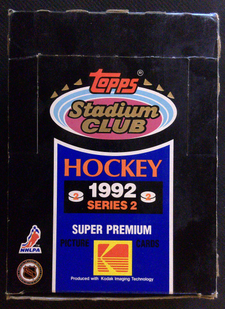 1992/93 Stadium Club Series 2 Hockey Box