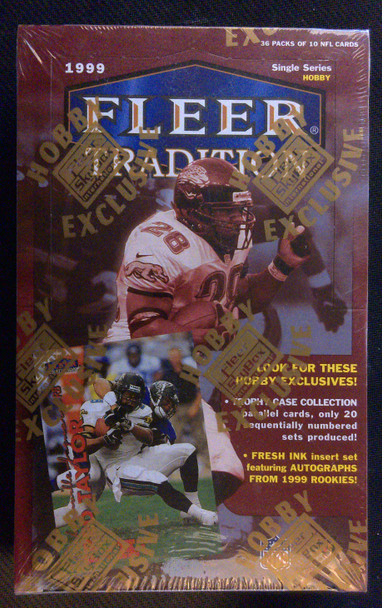 1999 Fleer Tradition Football Hobby Box