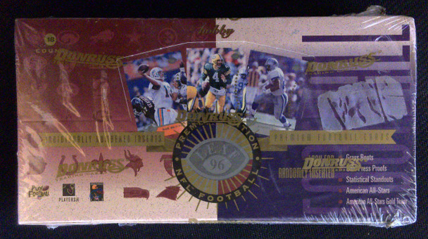 1996 Donruss Leaf Premier Edition Football Hobby Box