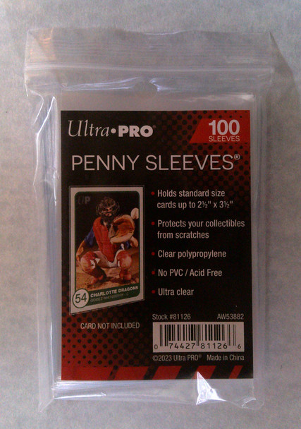 Ultra Pro - Standard Soft Sleeves 100pk