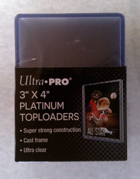 Ultra Pro 35pt Ultra Clear Premium Toploader 25 Pack