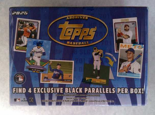 2025 Topps Archives Baseball Blaster Box
