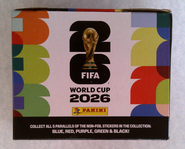 2026 Panini World Cup Soccer Stickers 25ct Box
