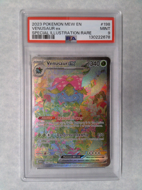 Pokemon: PSA 9 Venusaur EX SIR 198/165