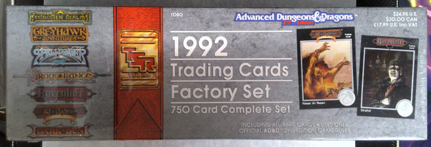1992 Advanced Dungeons & Dragons Trading Cards Factory Set