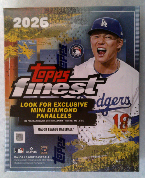 2026 Topps Finest Baseball Mega Box