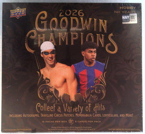 2026 Upper Deck Goodwin Champions Hobby Box