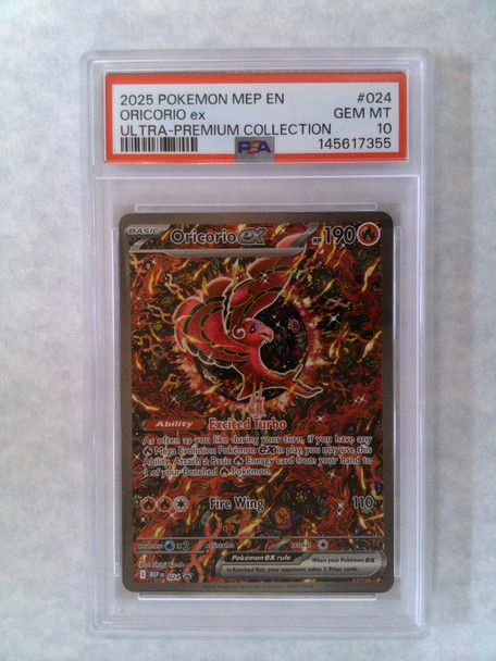 Pokemon PSA 10 Oricorio EX UPC Promo 024