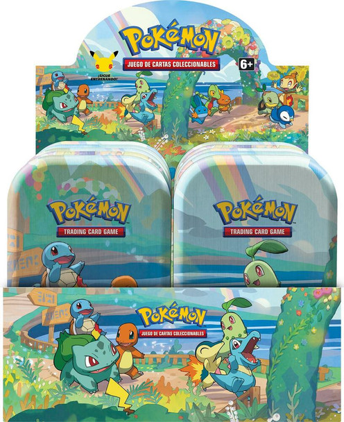 Pokemon: Celebrations Mini Tin Display