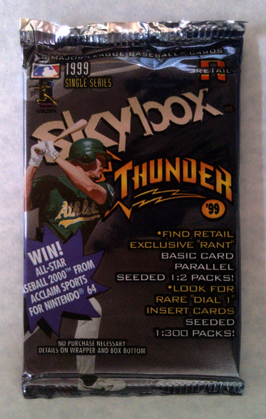 1999 Skybox Thunder Baseball Retail Pack