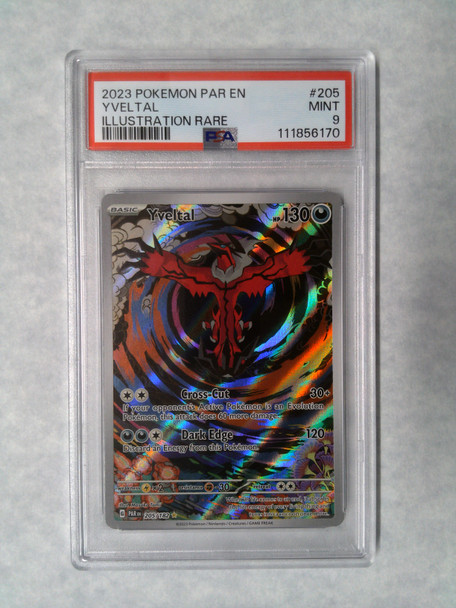 Pokemon PSA 9 Yveltal Paradox Rift IR 205/182