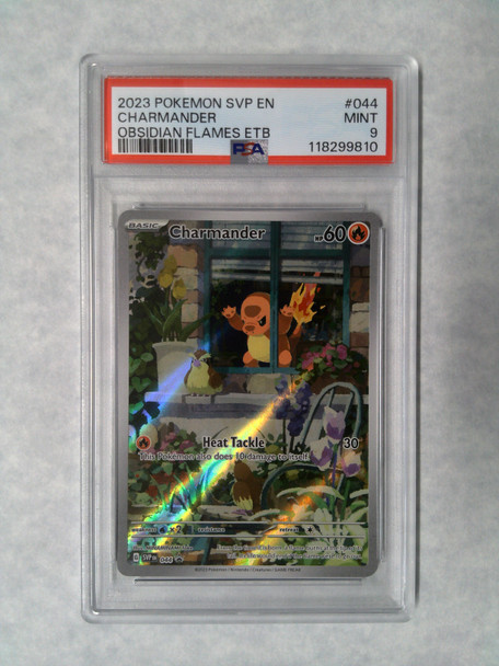Pokemon PSA 9 Charmander Obsidian Flames Promo 044